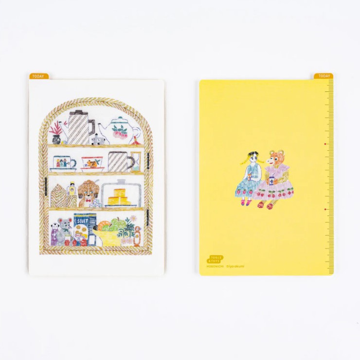 Hobonichi Pencil Board for Original A6 [iyo okumi] Happy Tea Time (2026)